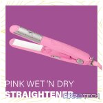 Carmen Pink Wet 'n Dry Straightener - Pink - Image 6
