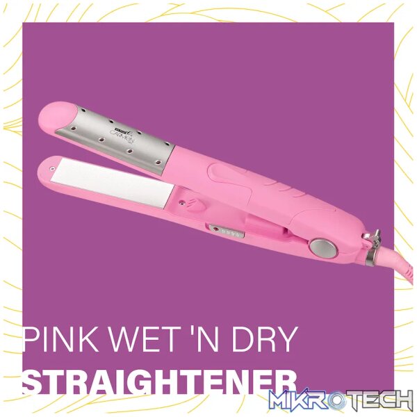 Carmen Pink Wet 'n Dry Straightener - Pink - Image 6