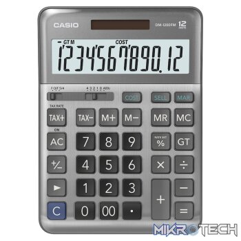 Casio DM-1200FM-W-DP Business Calculator