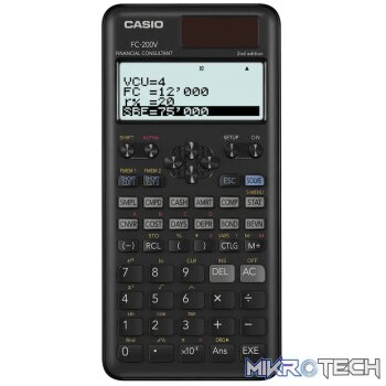 Casio FC-200V Financial Calculator