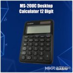 Casio MS-20UC - Desktop Calculator 12-Digit - Black - Image 2