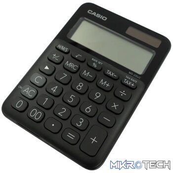 Casio MS-20UC - Desktop Calculator 12-Digit - Black
