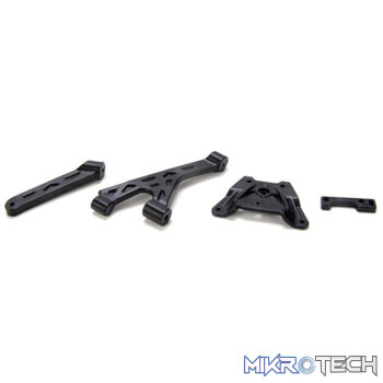 Chassis Brace & Spacer Set (3): 10-T
