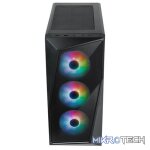 Cooler Master 520 ARGB Windowed Black Mesh ATX Mid-Tower Chassis & Elite NEX 600W PSU Combo - Image 3