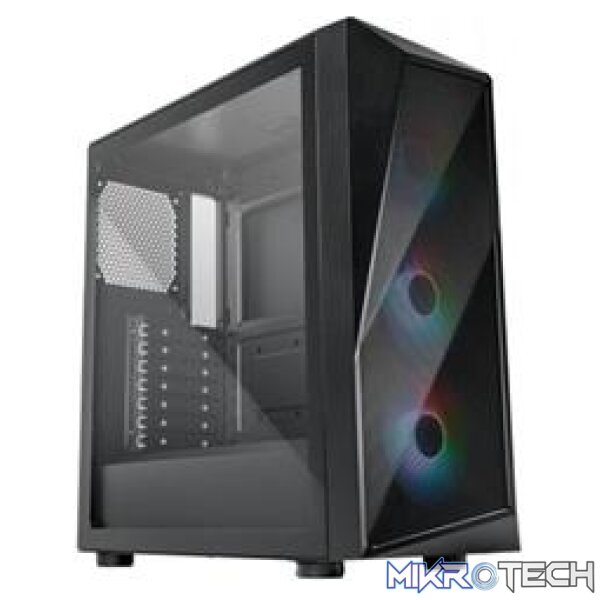 Cooler Master 520 ARGB Windowed Black Mesh ATX Mid-Tower Chassis & Elite NEX 600W PSU Combo Cooler Master 520 ARGB Windowed Black Mesh ATX Mid-Tower Chassis & Elite NEX 600W PSU Combo