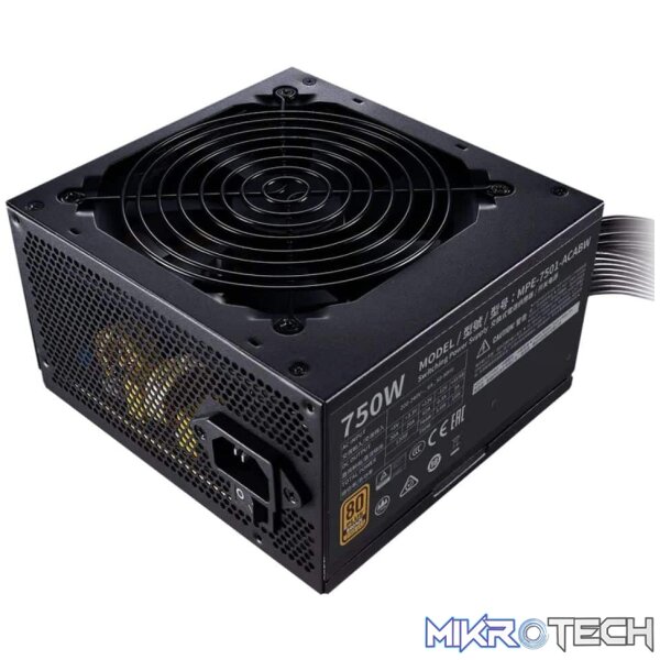 Cooler Master MWE 750 750W 80+ Bronze Non-Modular Power Supply - Image 4