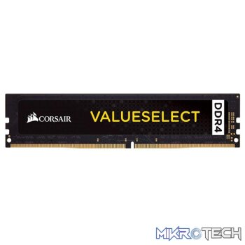 Corsair CMV16GX4M1A2666C18 Value Select 16GB (1x16GB) DDR4-2666MHz CL18 Black Desktop Memory