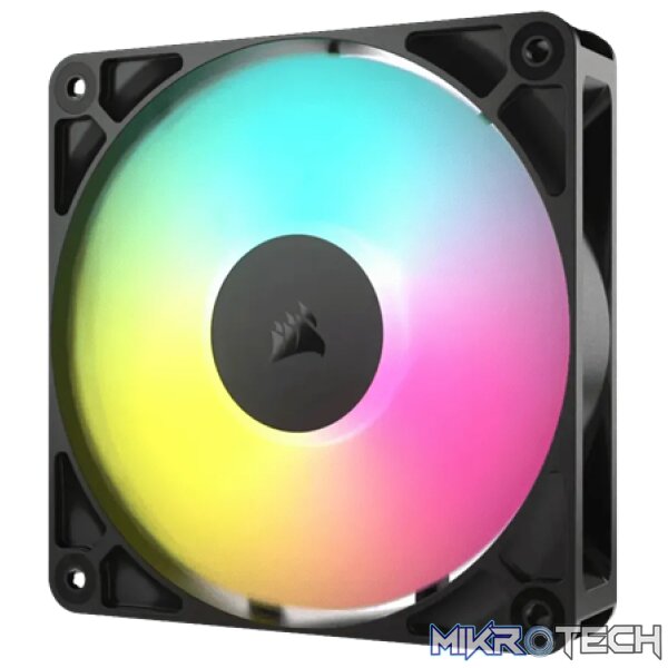Corsair CO-9050180-WW RS120 ARGB 120mm PWM Black Case Fan - Image 2
