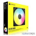 Corsair CO-9050182-WW RS140 140mm ARGB PWM Black Case Fan - Image 7