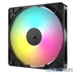 Corsair CO-9050183-WW RS140 140mm ARGB PWM Dual Pack Black Case Fans - Image 2
