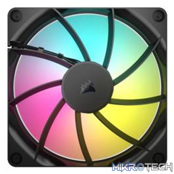 Corsair CO-9050183-WW RS140 140mm ARGB PWM Dual Pack Black Case Fans - Image 3