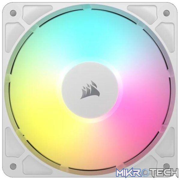 Corsair CO-9050184-WW RS120 ARGB 120mm PWM White Case Fan - Image 2