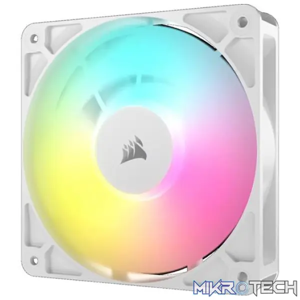 Corsair CO-9050184-WW RS120 ARGB 120mm PWM White Case Fan Corsair CO-9050184-WW RS120 ARGB 120mm PWM White Case Fan