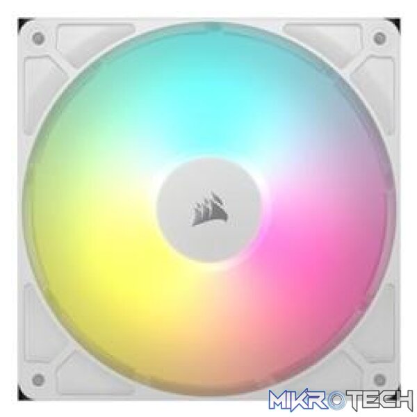 Corsair CO-9050186-WW RS140 140mm ARGB PWM White Case Fan - Image 2