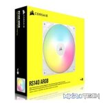 Corsair CO-9050186-WW RS140 140mm ARGB PWM White Case Fan - Image 7