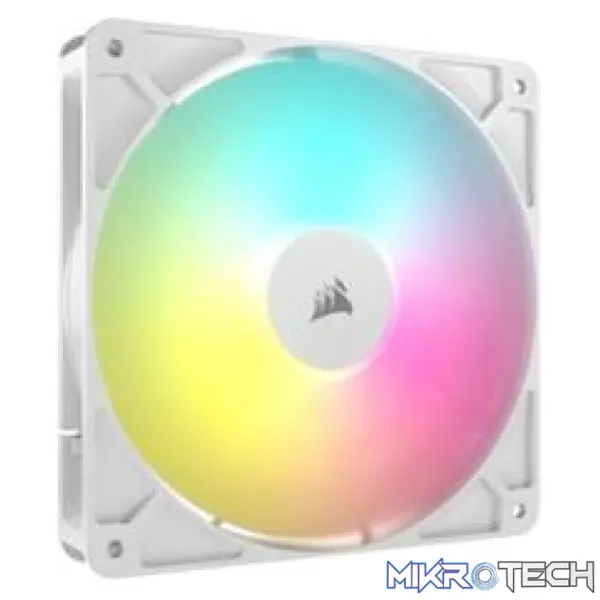 Corsair CO-9050186-WW RS140 140mm ARGB PWM White Case Fan Corsair CO-9050186-WW RS140 140mm ARGB PWM White Case Fan
