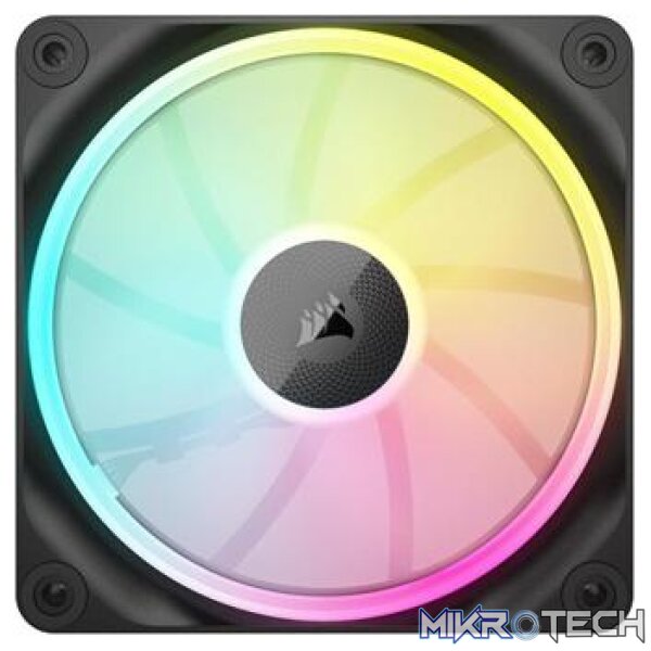 Corsair CO-9051025-WW LX120 iCUE LINK RGB 120mm Black Case Fan - Image 2
