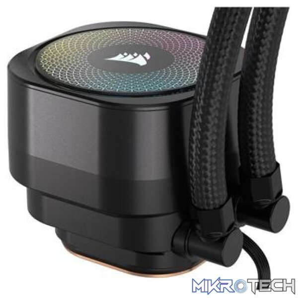 Corsair CW-9060092-WW NAUTILUS 240 RS ARGB 240mm Black Liquid CPU Cooler - Image 4