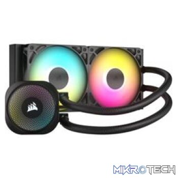 Corsair CW-9060092-WW NAUTILUS 240 RS ARGB 240mm Black Liquid CPU Cooler