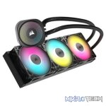 Corsair CW-9060093-WW NAUTILUS 360 RS ARGB 360mm Black Liquid CPU Cooler - Image 2
