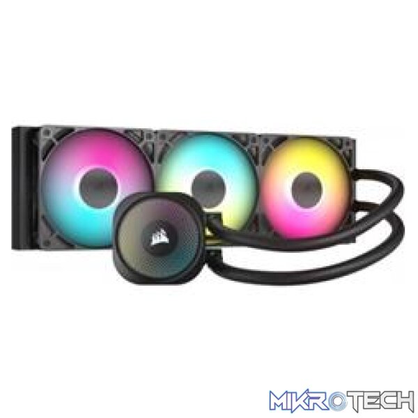 Corsair CW-9060093-WW NAUTILUS 360 RS ARGB 360mm Black Liquid CPU Cooler Corsair CW-9060093-WW NAUTILUS 360 RS ARGB 360mm Black Liquid CPU Cooler