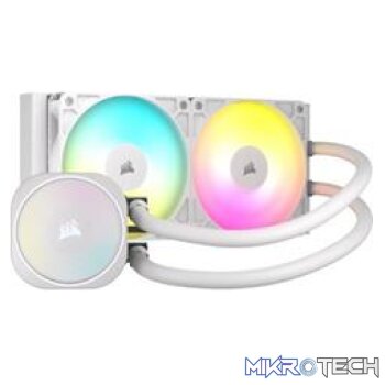 Corsair CW-9060094-WW NAUTILUS 240 RS ARGB 240mm White Liquid CPU Cooler