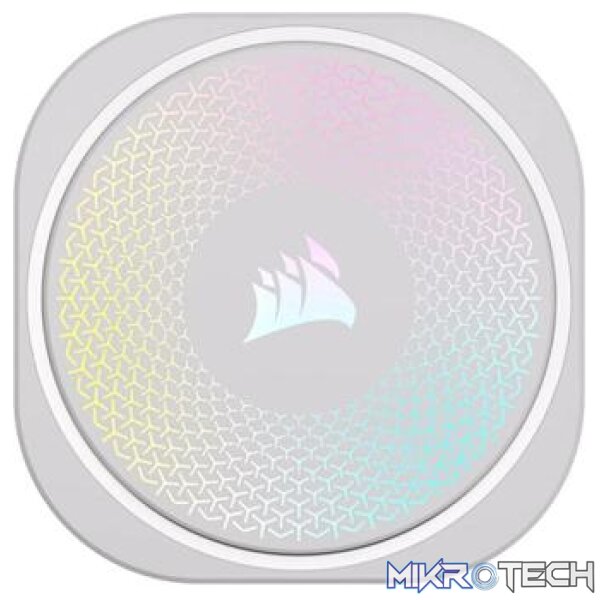 Corsair CW-9060094-WW NAUTILUS 240 RS ARGB 240mm White Liquid CPU Cooler - Image 5