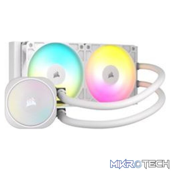 Corsair CW-9060094-WW NAUTILUS 240 RS ARGB 240mm White Liquid CPU Cooler Corsair CW-9060094-WW NAUTILUS 240 RS ARGB 240mm White Liquid CPU Cooler