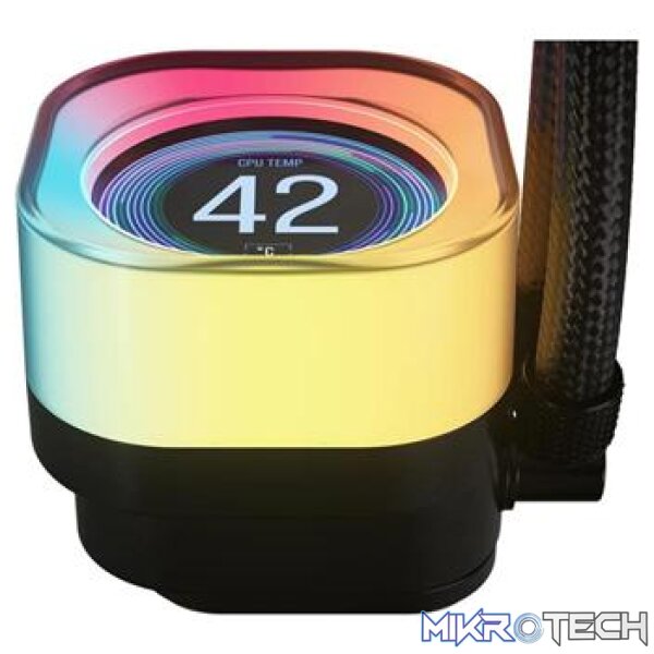 Corsair CW-9061023-WW iCUE LINK TITAN 360 RX LCD 360mm Black Liquid CPU Cooler - Image 3