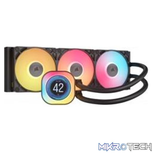 Corsair CW-9061023-WW iCUE LINK TITAN 360 RX LCD 360mm Black Liquid CPU Cooler Corsair CW-9061023-WW iCUE LINK TITAN 360 RX LCD 360mm Black Liquid CPU Cooler