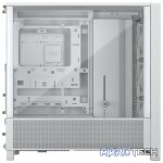 Corsair FRAME 4000D RS Tempered Glass White Steel Modular ATX Mid-Tower Gaming Chassis - Image 3