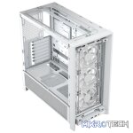 Corsair FRAME 4000D RS Tempered Glass White Steel Modular ATX Mid-Tower Gaming Chassis - Image 5