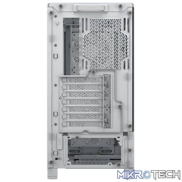 Corsair FRAME 4000D RS Tempered Glass White Steel Modular ATX Mid-Tower Gaming Chassis - Image 7