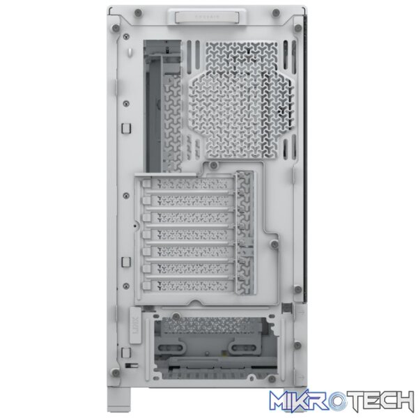 Corsair FRAME 4000D White Steel Modular ATX Mid-Tower Gaming Chassis - Image 7
