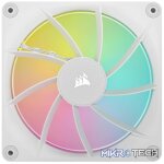 Corsair LX140 RGB iCUE LINK 140mm PWM 2000 RPM White Case Fan - Image 4
