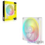 Corsair LX140 RGB iCUE LINK 140mm PWM 2000 RPM White Case Fan - Image 5