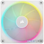 Corsair LX140 RGB iCUE LINK 140mm PWM 2000 RPM White Case Fan – Dual Pack & System Hub - Image 3
