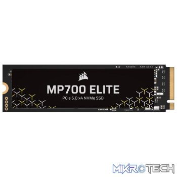 Corsair MP700 ELITE 1TB NVMe M.2 2280 PCI-Express 5.0 x4 SSD – Without Heatsink