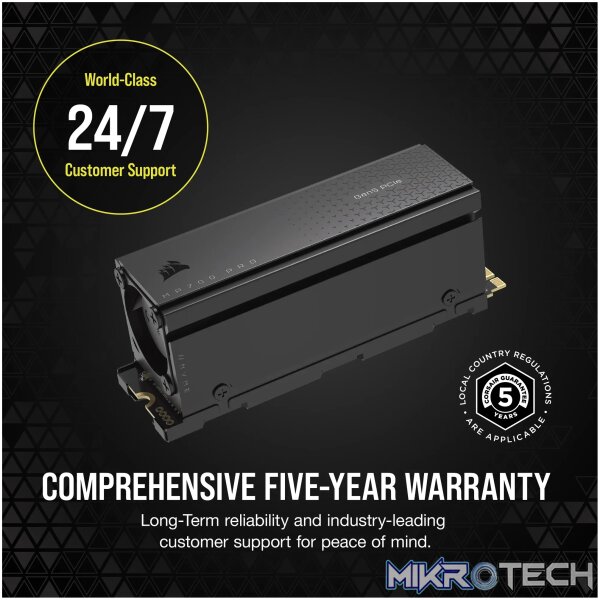 Corsair MP700 PRO. SSD capacity: 2 TB, SSD form factor: M.2, Component for: PC/Game console - Image 15