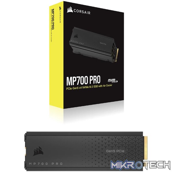 Corsair MP700 PRO. SSD capacity: 2 TB, SSD form factor: M.2, Component for: PC/Game console - Image 7