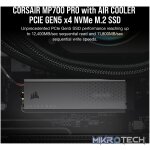 Corsair MP700 PRO. SSD capacity: 2 TB, SSD form factor: M.2, Component for: PC/Game console - Image 8