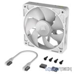 Corsair RX140 RGB iCUE Link 140mm PWM 1700 RPM White Chassis Fan - Image 2