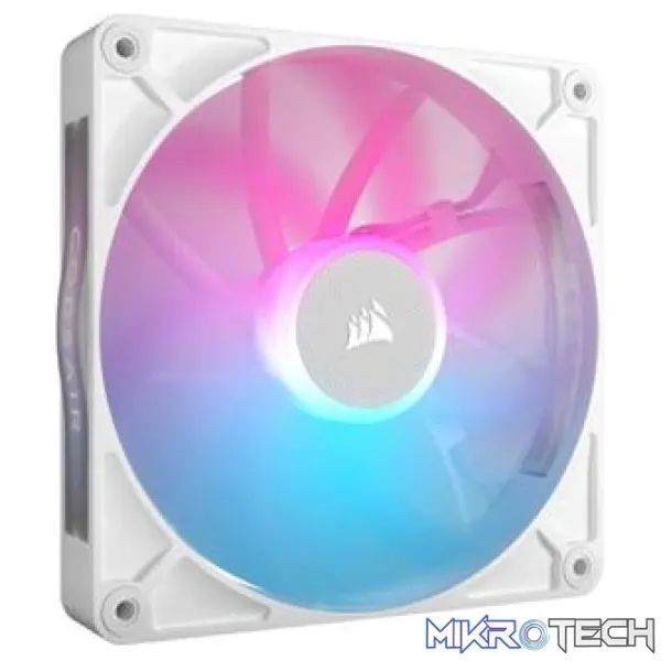 Corsair RX140 RGB iCUE Link 140mm PWM 1700 RPM White Chassis Fan Corsair RX140 RGB iCUE Link 140mm PWM 1700 RPM White Chassis Fan