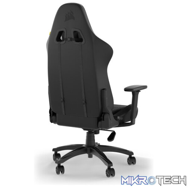 Corsair TC100 RELAXED Leatherette Black/Black Gaming Chair - Image 4