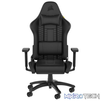 Corsair TC100 RELAXED Leatherette Black/Black Gaming Chair