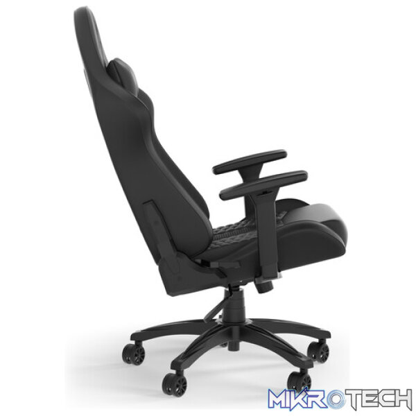 Corsair TC100 RELAXED Leatherette Black/Black Gaming Chair - Image 6