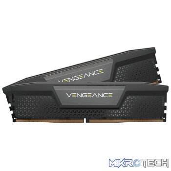 Corsair VENGEANCE 128GB (2×64GB) DDR5-6400 CL42 XMP Black Memory
