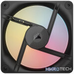 Corsair iCUE LINK LX120-R RGB 120 mm PWM Reverse Blade Fan - Image 2