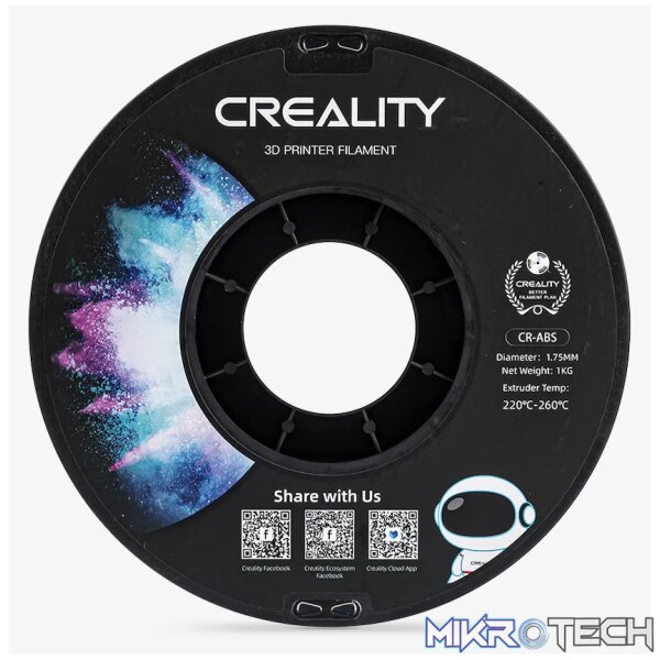 Creality ABS Filament - Black 1kg - Image 4