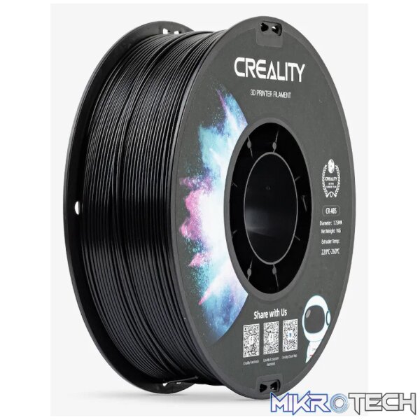 Creality ABS Filament - Black 1kg Creality ABS Filament - Black 1kg